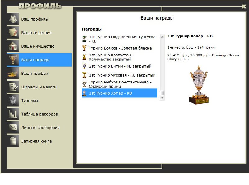 Угол семи лещей 