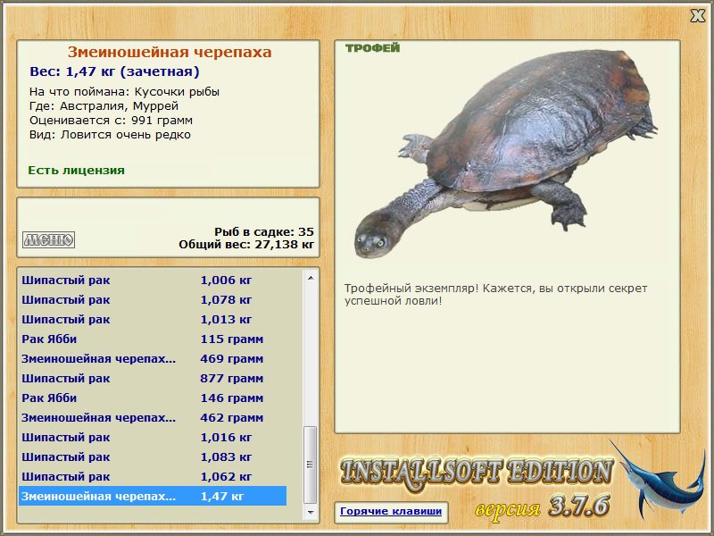 Змеиношейная черепаха 