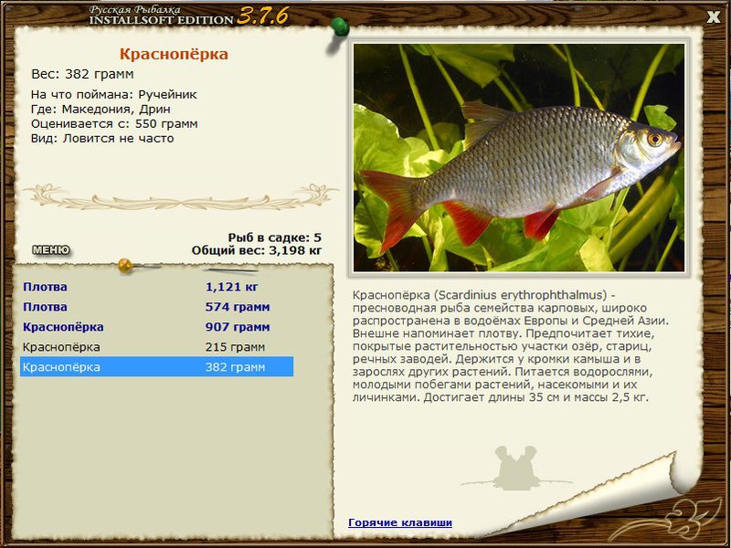 РУССКАЯ РЫБАЛКА Installsoft Edition 