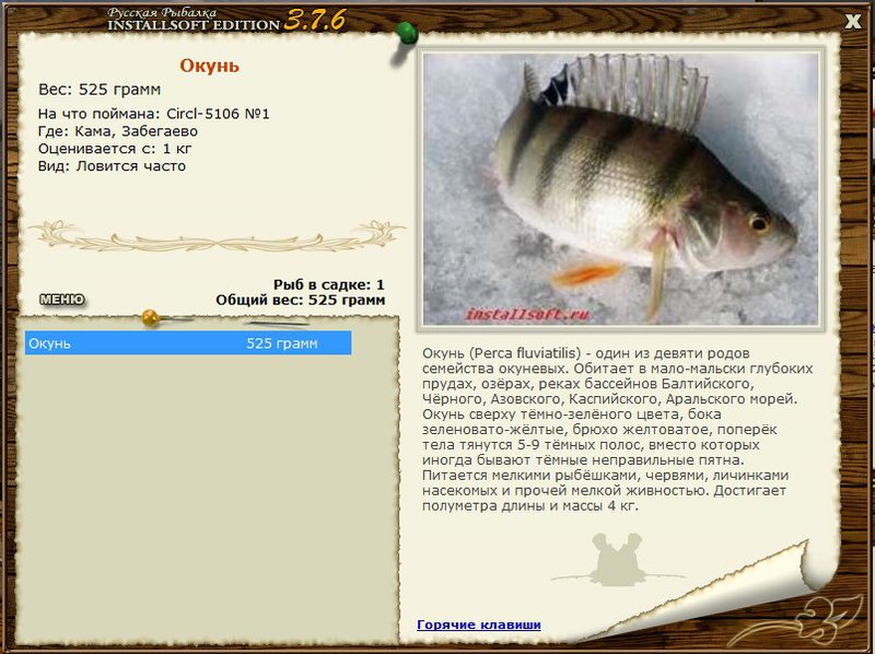 РУССКАЯ РЫБАЛКА Installsoft Edition 