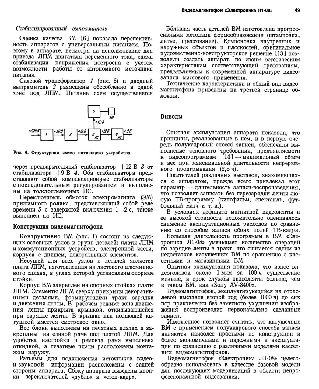  Катушечные и VCR видеомагнитофоны