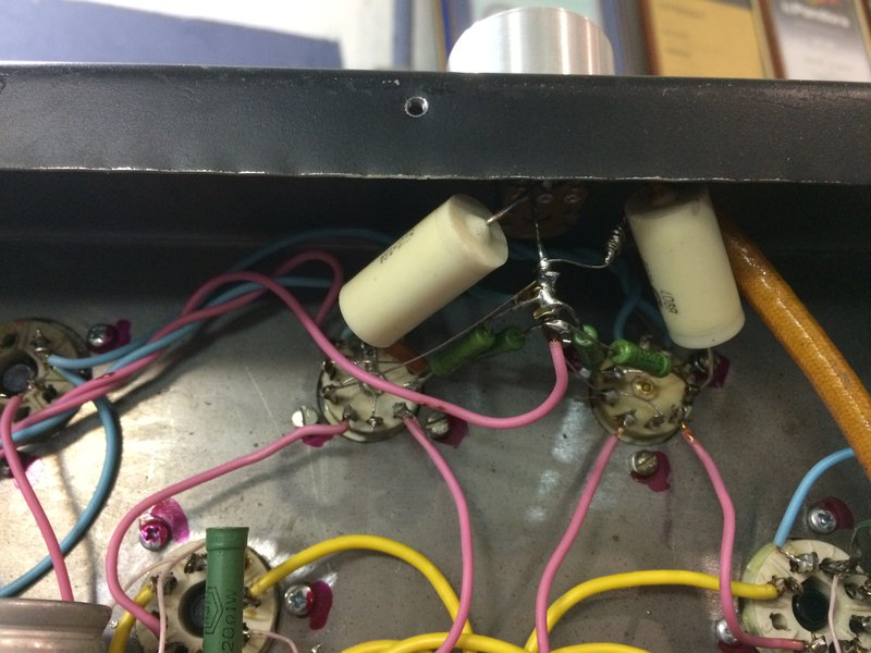  Усилитель 6п6с без конденсаторов