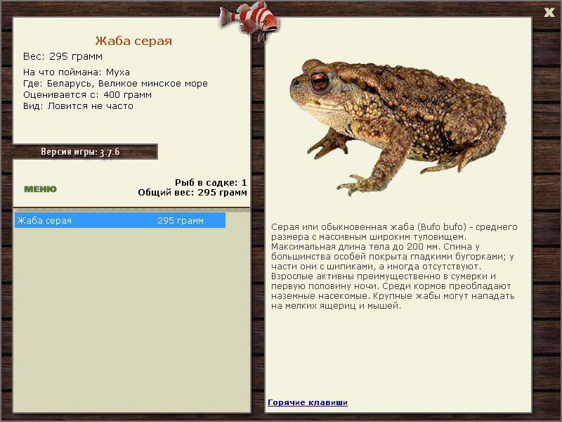 ответ • РУССКАЯ РЫБАЛКА