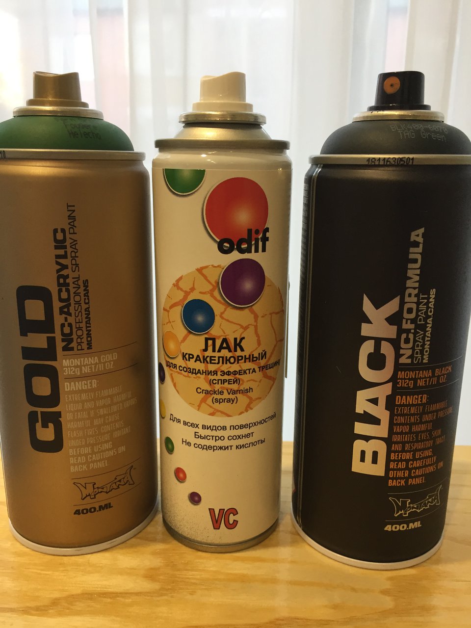 Окраска рвущимся лаком