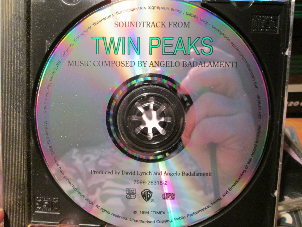  First Press CD
