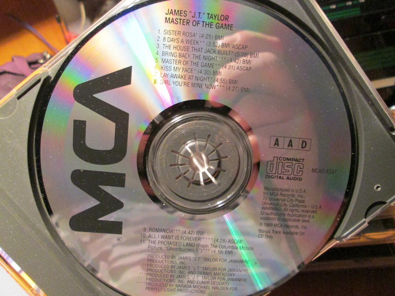  First Press CD