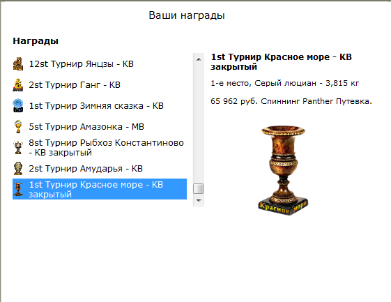 турниры • РУССКАЯ РЫБАЛКА