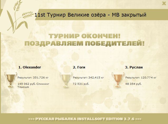 РУССКАЯ РЫБАЛКА Installsoft Edition 