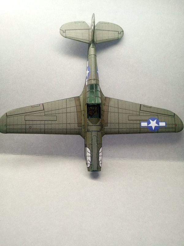 P-40N  примерно 1:48