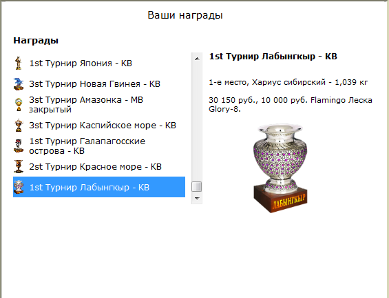 турниры • РУССКАЯ РЫБАЛКА