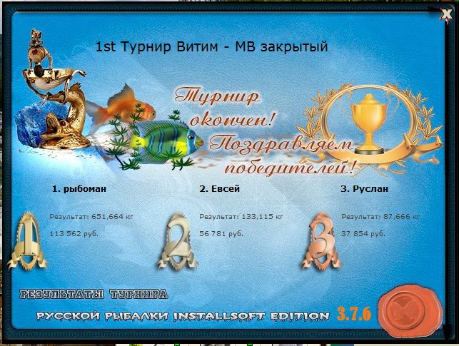 РУССКАЯ РЫБАЛКА Installsoft Edition 
