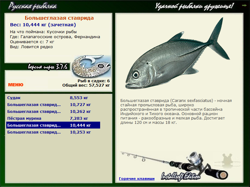 РУССКАЯ РЫБАЛКА Installsoft Edition 