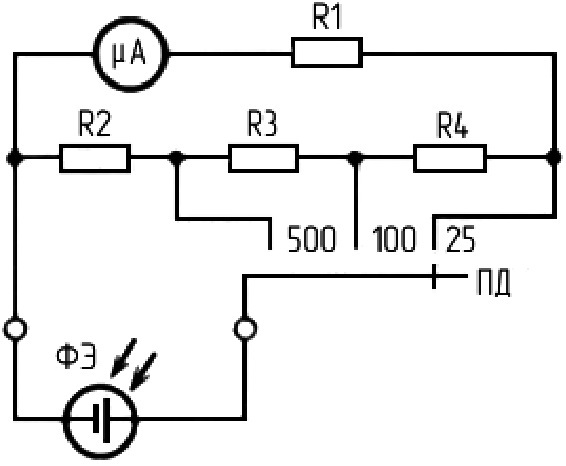  Люксметр Ю15