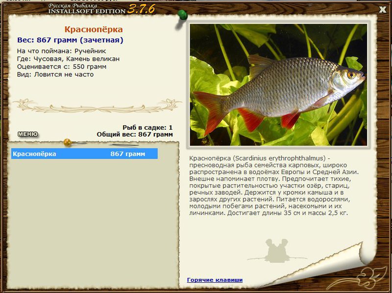 РУССКАЯ РЫБАЛКА Installsoft Edition 