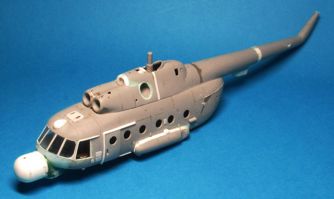 ОКБ Миля М.Л. Ми-8МТЮ, 1:72, конверсия-самоделка