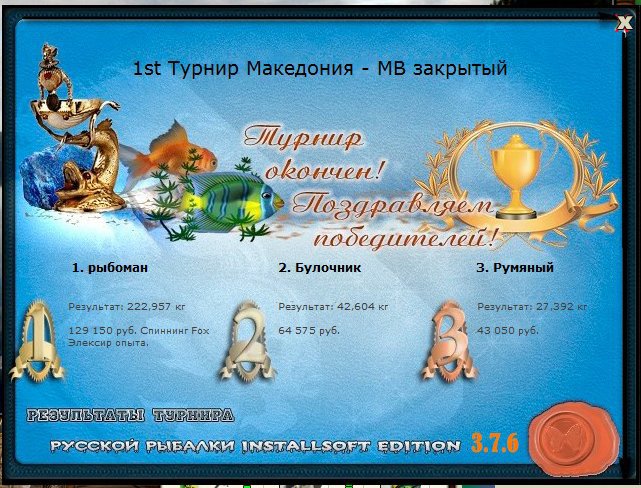РУССКАЯ РЫБАЛКА Installsoft Edition 