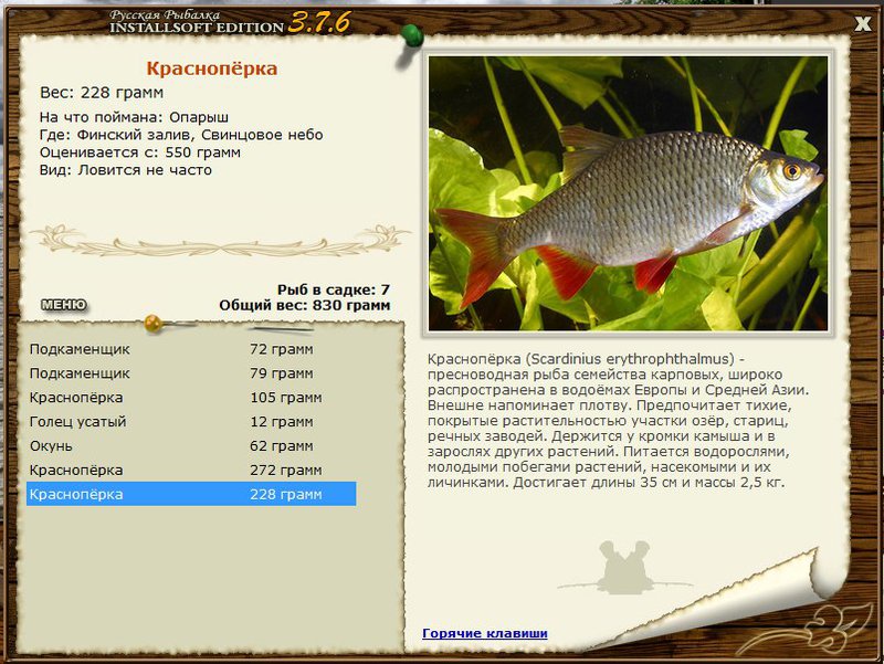 РУССКАЯ РЫБАЛКА Installsoft Edition 