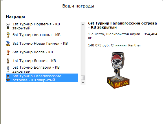 турниры • РУССКАЯ РЫБАЛКА