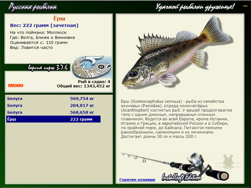 РУССКАЯ РЫБАЛКА Installsoft Edition 