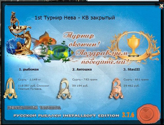 РУССКАЯ РЫБАЛКА Installsoft Edition 