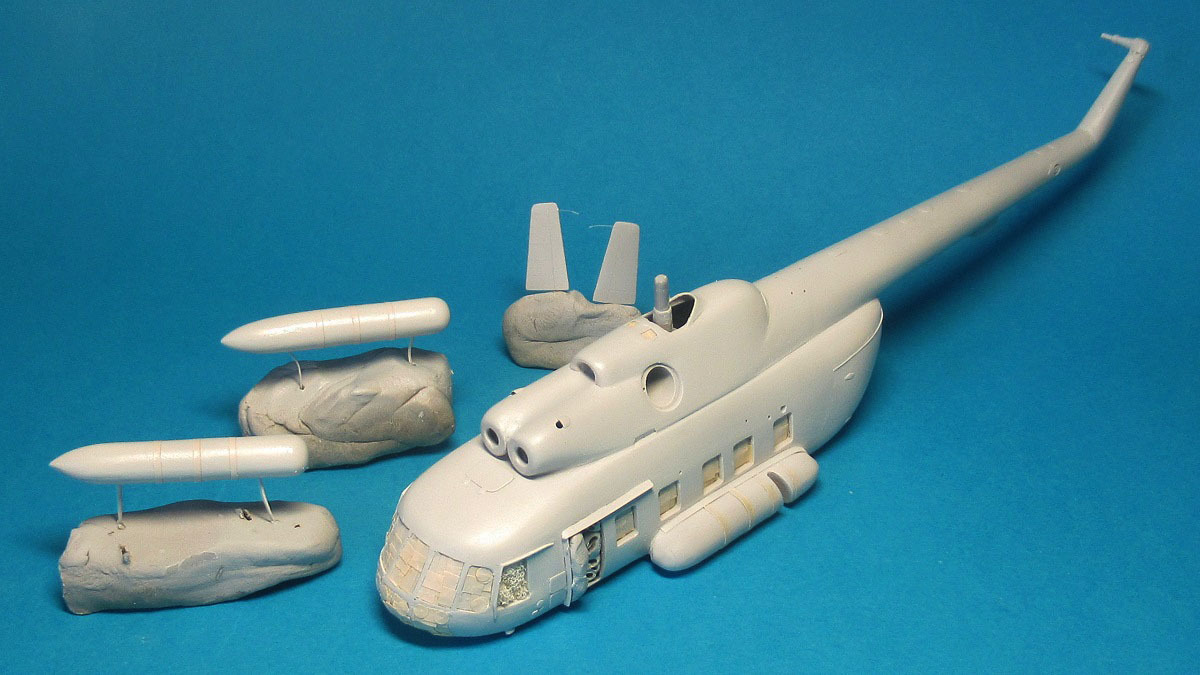 ОКБ Миля М.Л. Ми-8П, 1:72, конверсия