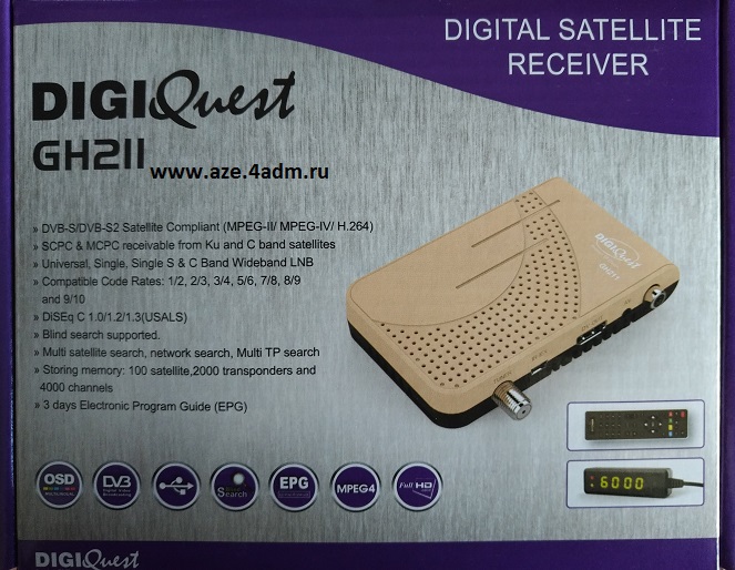  Прошивка для DigiQuest HD