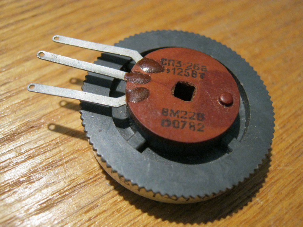  Переменные резисторы СССР