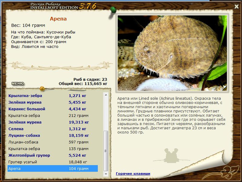 РУССКАЯ РЫБАЛКА Installsoft Edition 