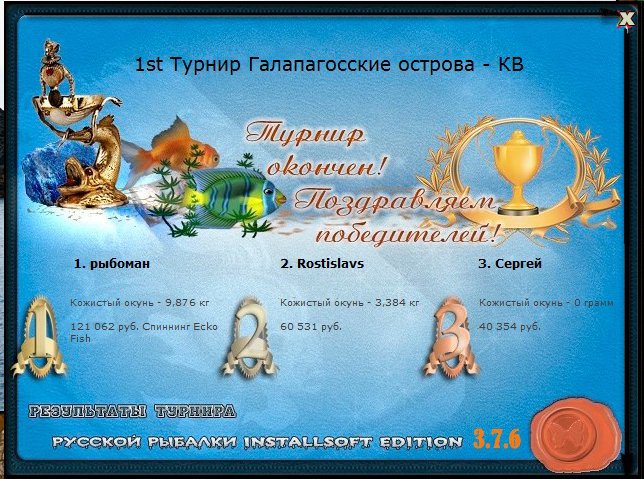 РУССКАЯ РЫБАЛКА Installsoft Edition 