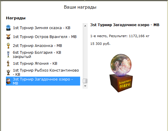 турниры • РУССКАЯ РЫБАЛКА