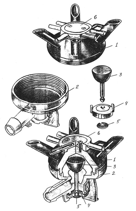 Схема коллектора доильного аппарата