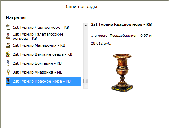 турниры • РУССКАЯ РЫБАЛКА