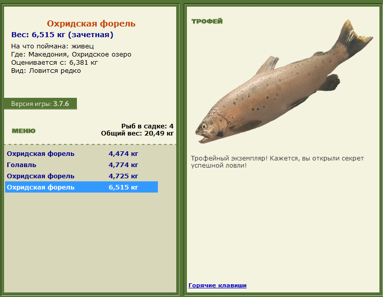 Охридское озеро 