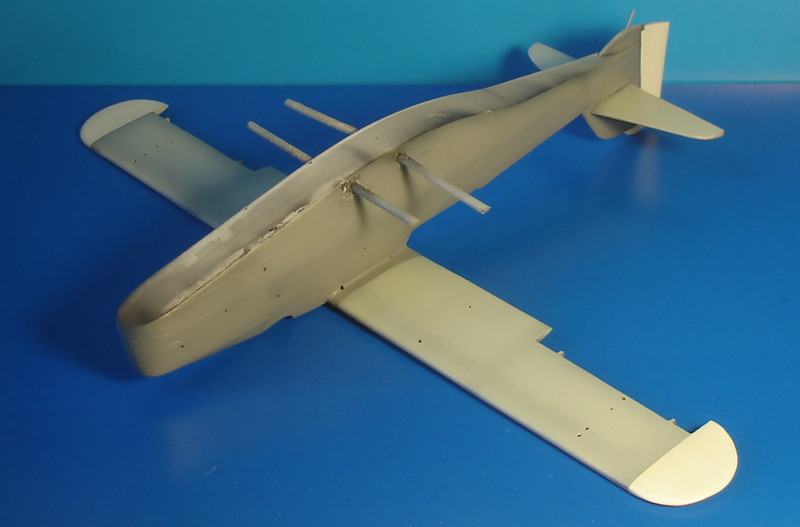 BFW М-22, 1:72, самоделка