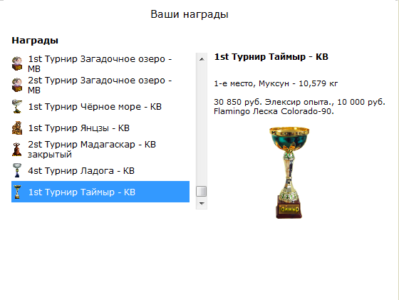 турниры • РУССКАЯ РЫБАЛКА