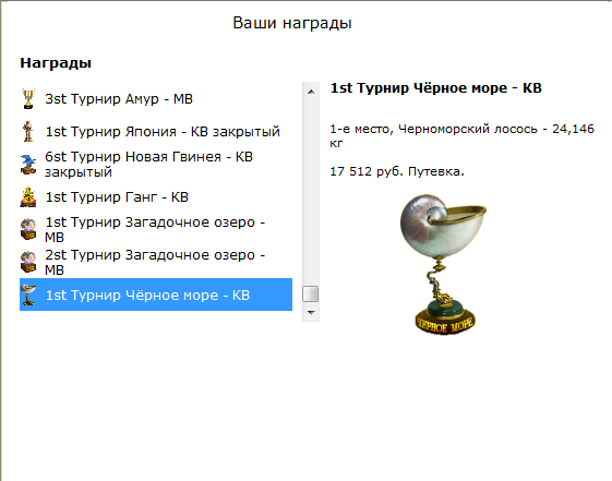 турниры • РУССКАЯ РЫБАЛКА