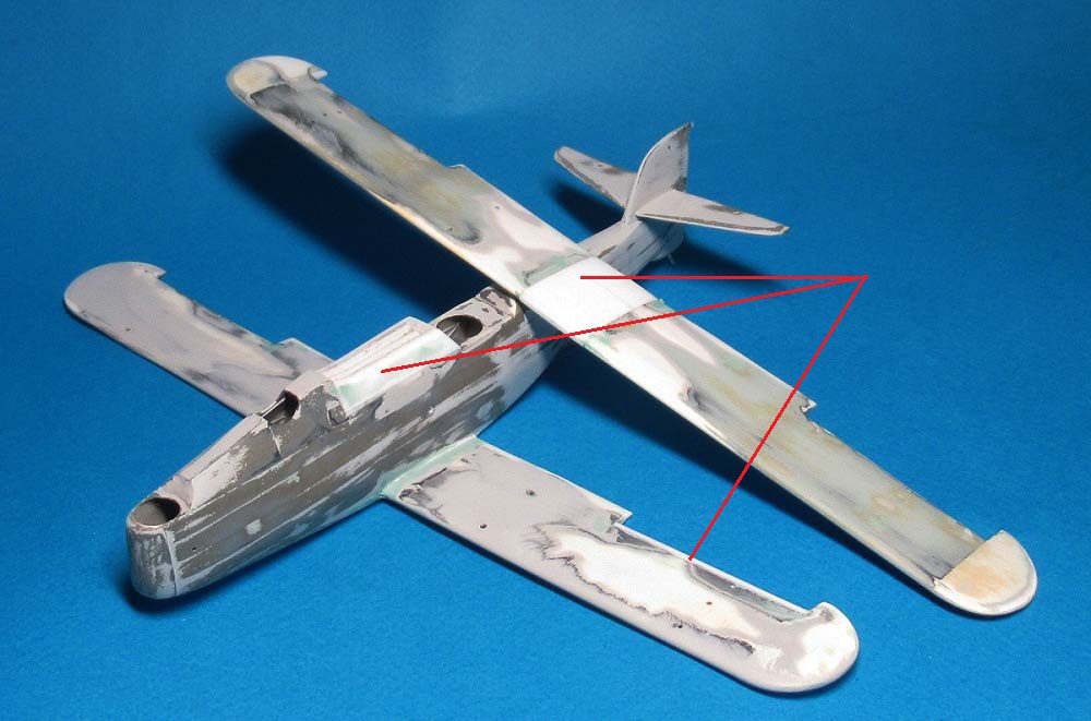 BFW М-22, 1:72, самоделка