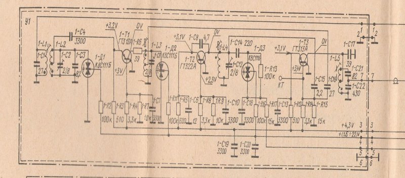 Схема радиоприемника ленинград 006