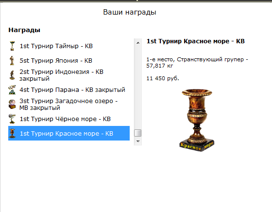 турниры • РУССКАЯ РЫБАЛКА