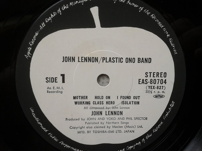 John lennons band on shaved fish