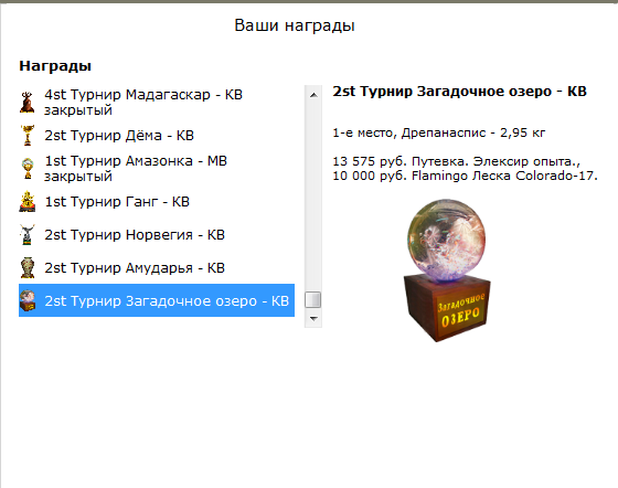 турниры • РУССКАЯ РЫБАЛКА