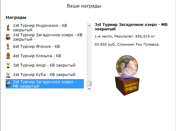 турниры • РУССКАЯ РЫБАЛКА