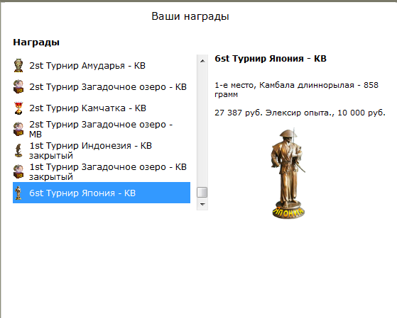 турниры • РУССКАЯ РЫБАЛКА