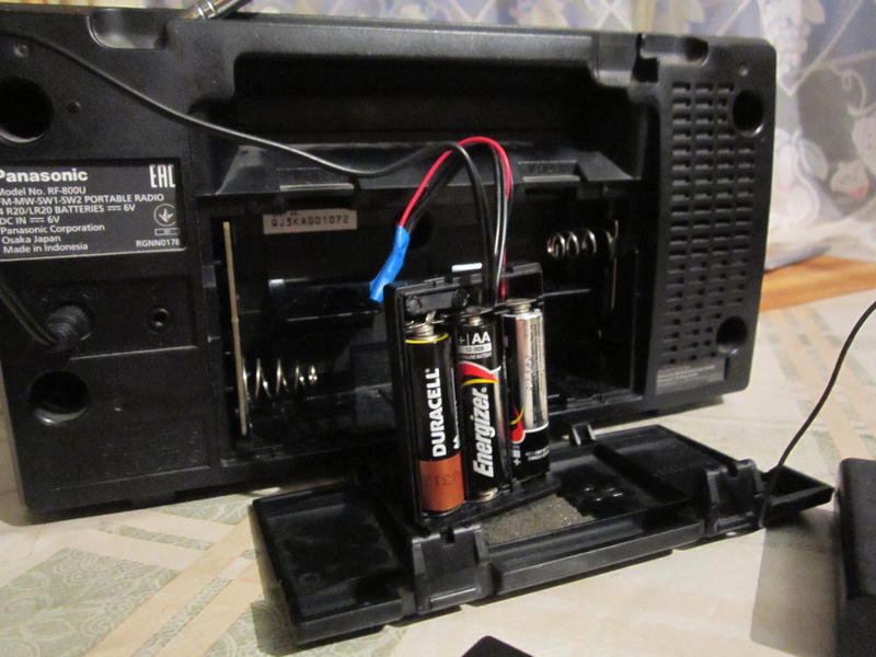  Приемник новодельный Panasonic RF 800UEE-K