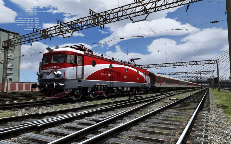 Румынский электровоз LE3400 