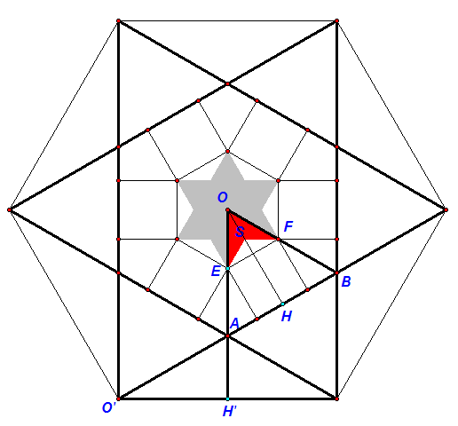 Площадь звезды Давида – MathHelpPlanet