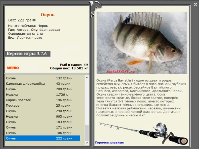 РУССКАЯ РЫБАЛКА Installsoft Edition 