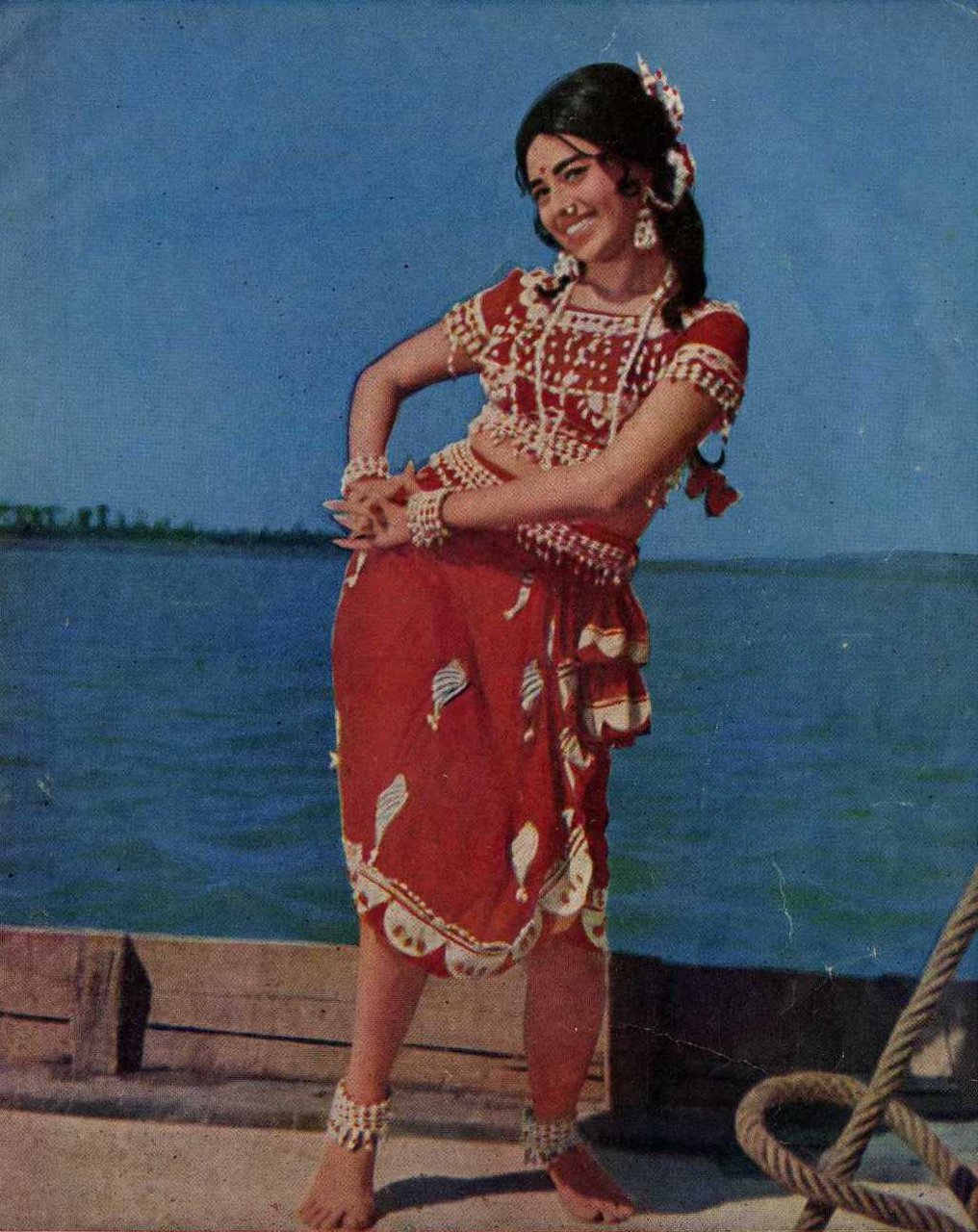 Индийская актриса Бабита