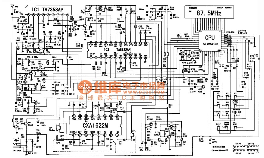  Tecsun PL737 - не работает MW