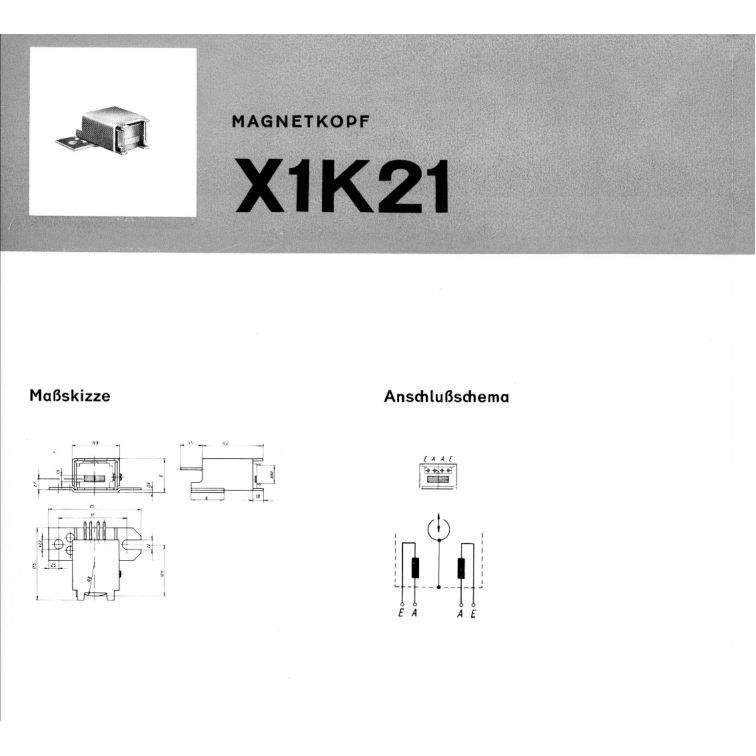  Магнитная головка BRG CK12
